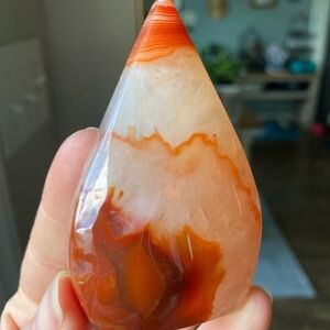 Sardonyx Crystal Teardrop